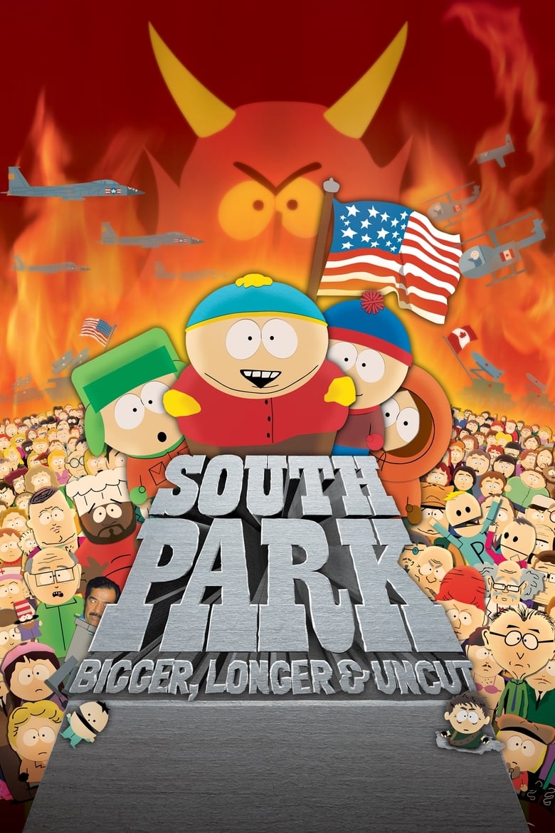 دانلود انیمیشن South Park: Bigger, Longer & Uncut 1999 ساوت پارک: گنده‌تر، درازتر و بریده‌نشده